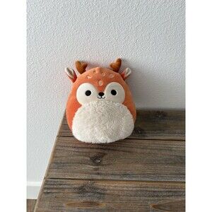 Squishmallows Wellesley the Fawn Deer Stuffed Animal 8” Plush Doll Toy Brown